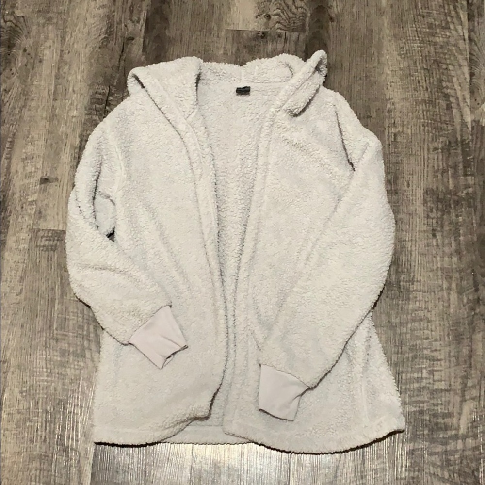 Sherpa style cardigan